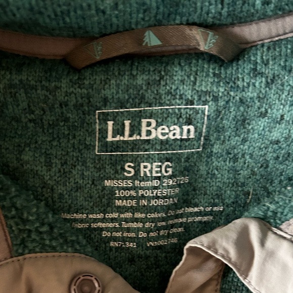 Ll bean quarter button up! - Picture 3 of 3